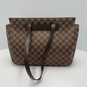 Louis Vuitton LV Designer Paroli PM Bag Purse Tote Leather 14"x11"x3" with COA